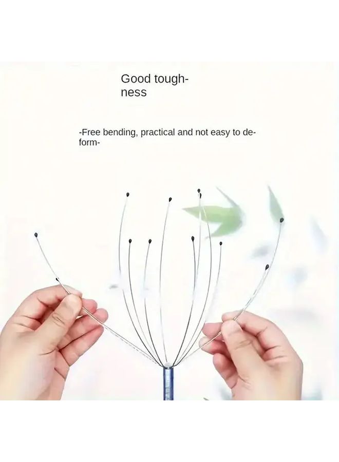Octopus Head Massager With 12 Tentacles Assorted Varieties Portable Stress Muscle Relaxation And Scalp Massage Claw Durable Soul Extractor Perfect Christmas Gift - Image 5