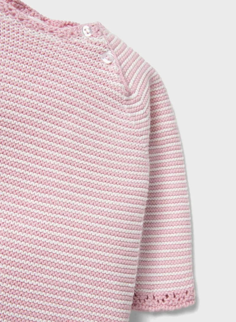 Zippy Infant  Striped T-Shirt + Sweatpants Set