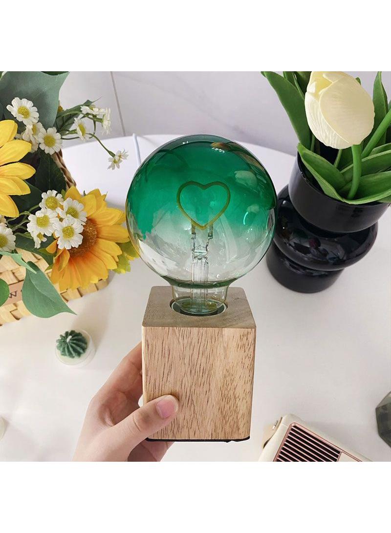 Living room bedroom ambient lighting desk lamp heart night lamp