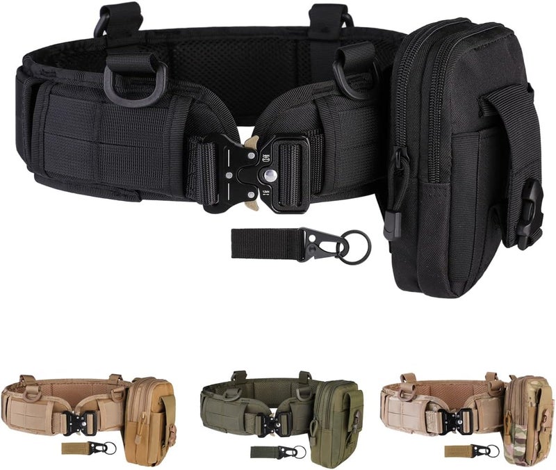 HLYQE Tactical Battle Belt Set, Molle, Shooting, War Belt - Image 1