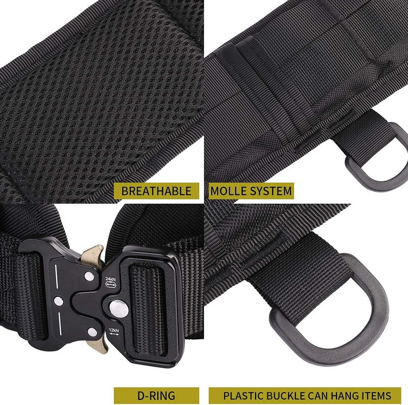 HLYQE Tactical Battle Belt Set, Molle, Shooting, War Belt - Image 4