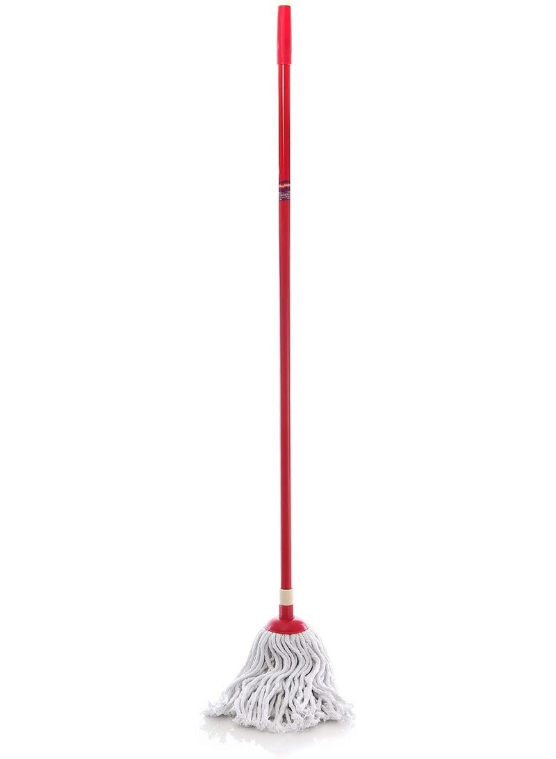 Emerald MOP HEAD WITH STICK Heavy Duty Industrial Cotton Mop with Long Handle Wet Mops for Home | Garage | Office | Workshop | Warehouse Floor Cleaning-908 - Image 5