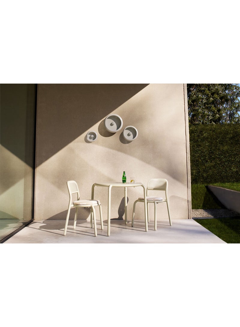 Fatboy Oloha Medium Bowl with Rechargeable Lamp | Multifunctional | Lamp: ABS and silicone | Shade: Steel | Suitable for Indoor & Outdoor Use | Stepless dimmable | Light Grey - (30 x 7.3 cm) - Image 5