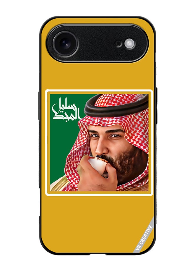 VR CREATIVE Protective Case Cover For Apple iPhone 17 Air Mohammed Bin Salman Al Saud Design Multicolour