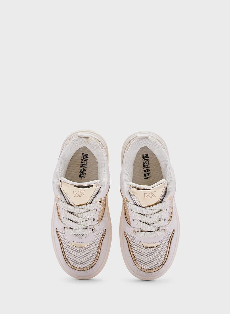 مايكل كورس Kids Masters Court Bear Ps Low Top Sneakers