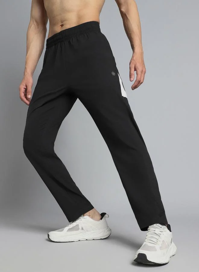 Cult Men Black Run Booster Trackpants