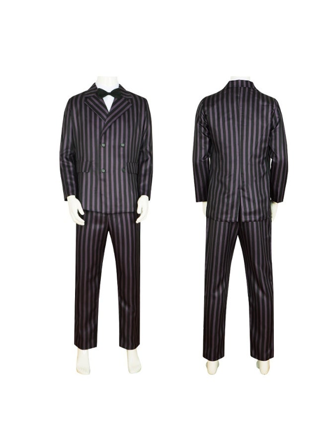 The Adams Family's Gomez Adams Father's Cosplay Costume - Image 1