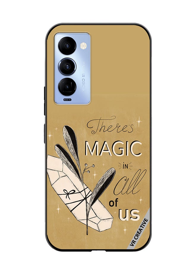 VR CREATIVE Protective Case Cover For Tecno Camon 18/18 P Magic In All Of Us Design Multicolour - Image 1