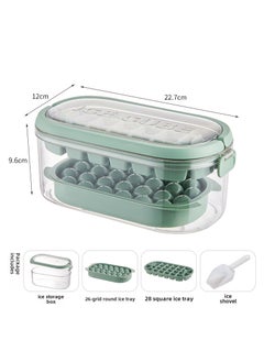 DIY Popsicle Molds Ice Cream Maker Green Ice Box