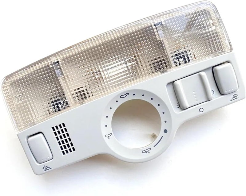 Wivplex Gray Dome Light with Switch for Various Car Models - Image 1