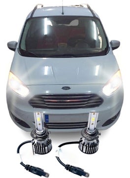Eraks Car Accesories Ford Tourneo Courier LED Low Beam Bulb LED H7 Plus  - Image 1