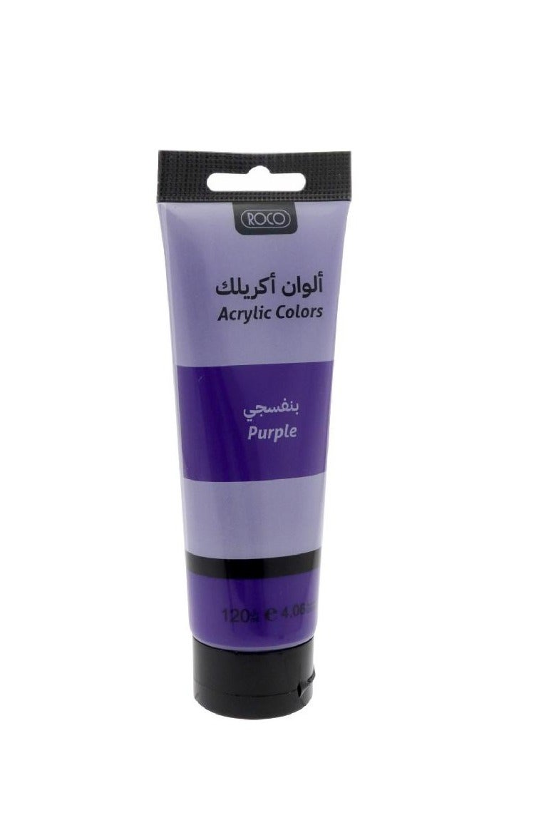 ROCO Acrylic Color Paint Purple120.00 ml