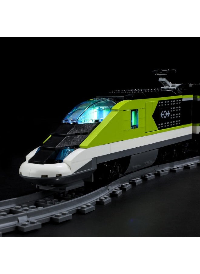BRIKSMAX - Led Lighting Kit For Lego60337 Express Passenger Train Compatible With Lego City Building Blocks Model Not Include The Lego Set - Image 1