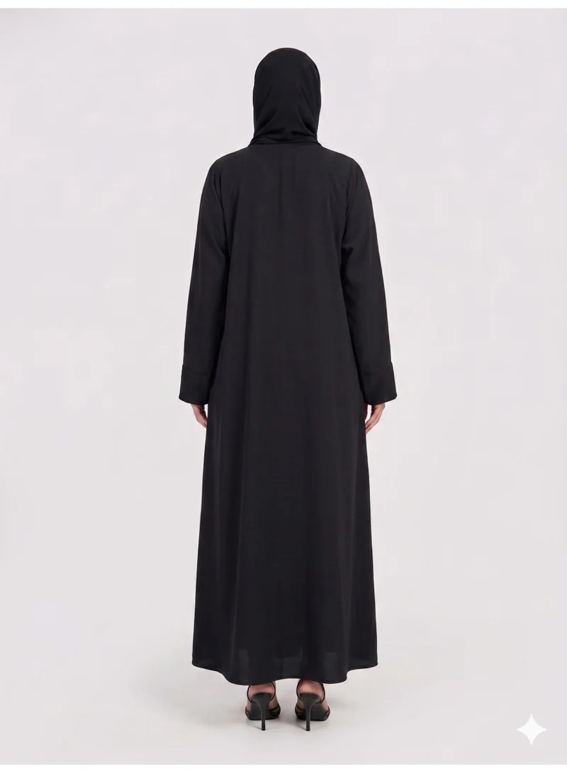 عباءات ريم Women's Abaya with Matching Sheila