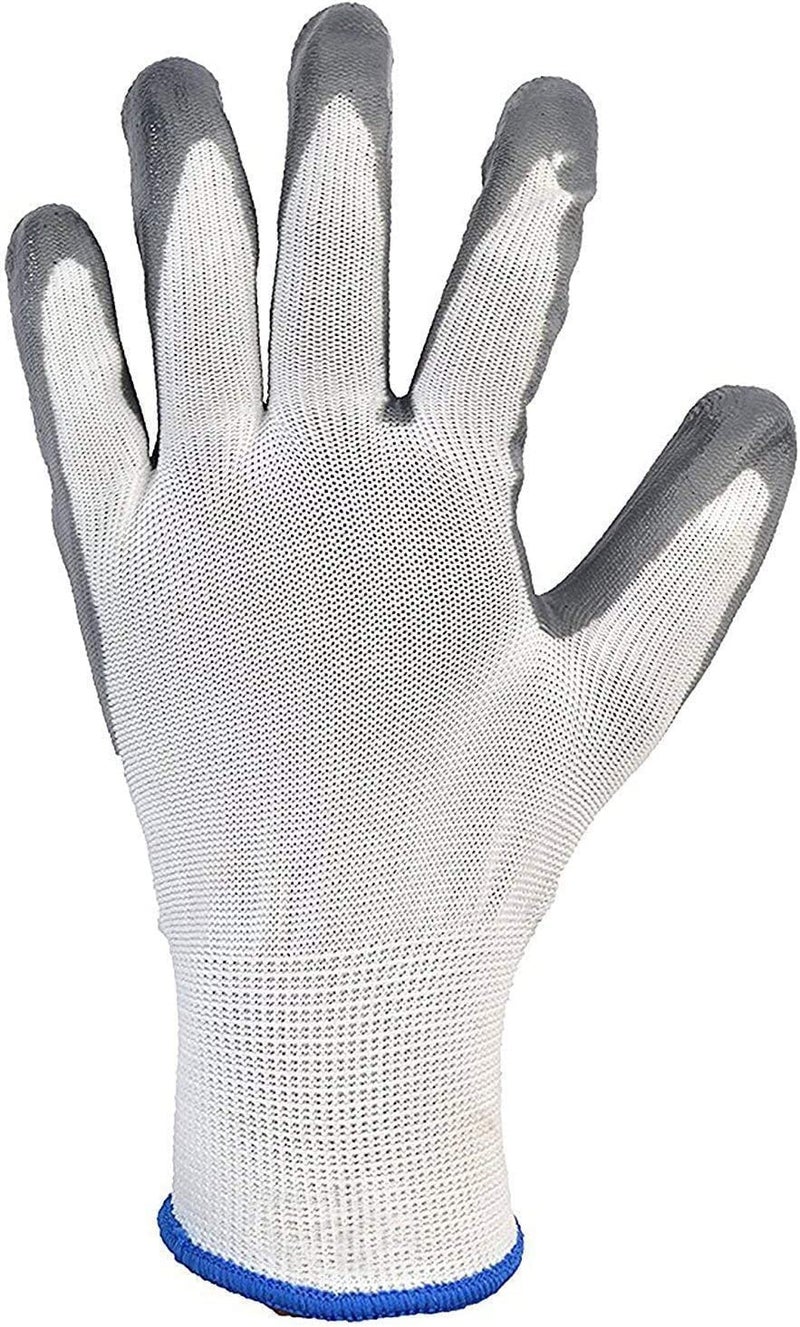 SMRITY Nylon Safety Hand Gloves ,Anti Cut ,Cut Rasistance ,Industrial ,Agriculture ,Hand Glove (Pack Of 48+7 FREE) - Image 5