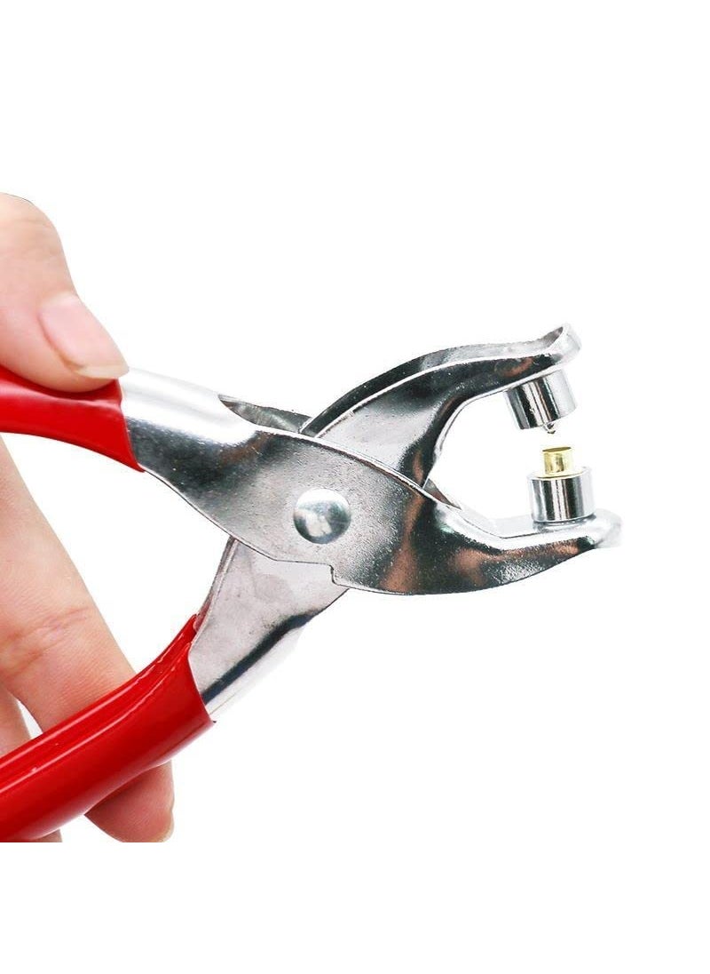 HELLARO HELLARO Eyelet Hole Puncher Leather Belt Hole Punch Plier Sewing Machine Shoes Bag Watchband Strap Tool Household  - Image 2