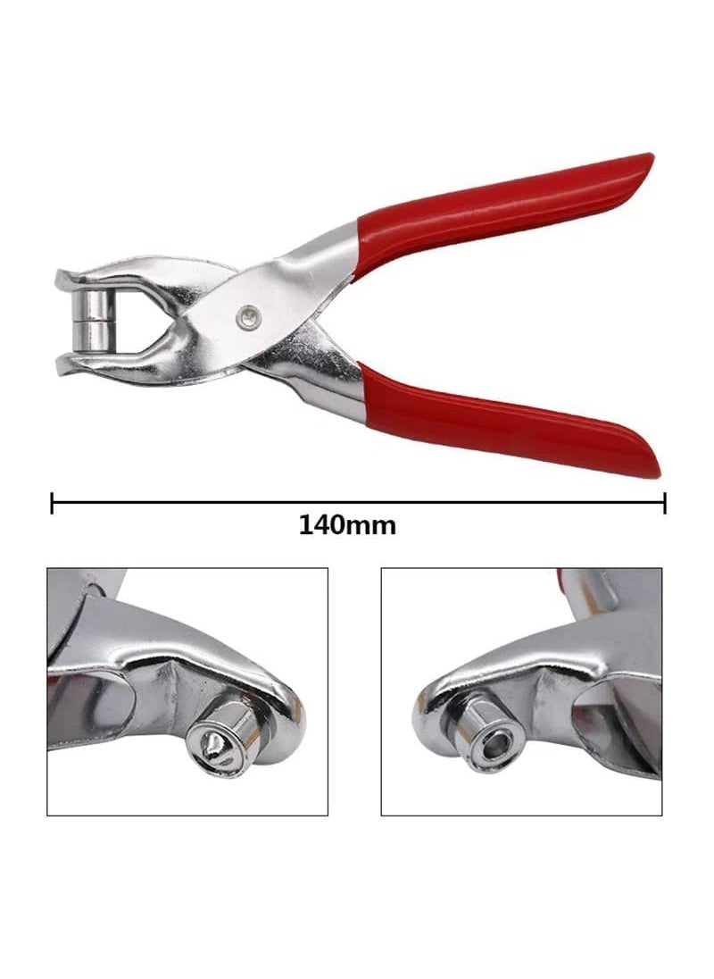 HELLARO HELLARO Eyelet Hole Puncher Leather Belt Hole Punch Plier Sewing Machine Shoes Bag Watchband Strap Tool Household  - Image 3