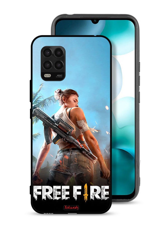 Tolwak Xiaomi Mi 10 Lite 5G Protective Case Cover Free Fire - Image 1