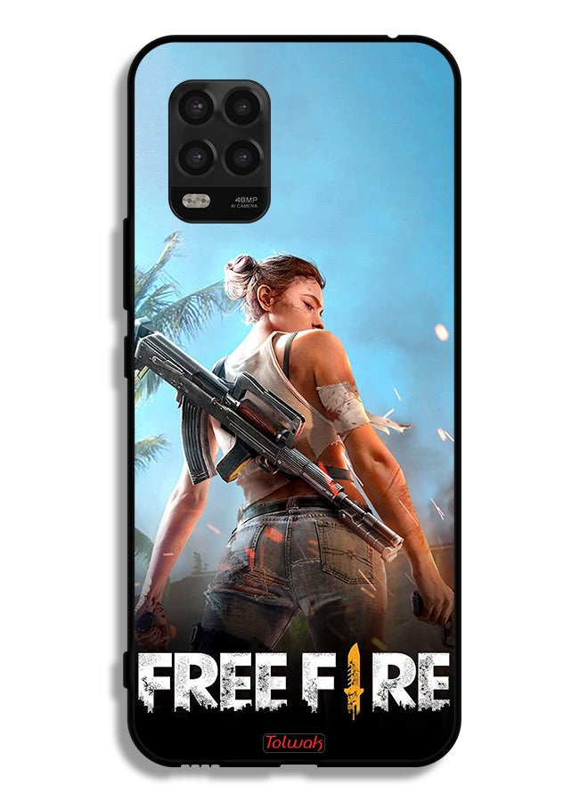 Tolwak Xiaomi Mi 10 Lite 5G Protective Case Cover Free Fire - Image 2