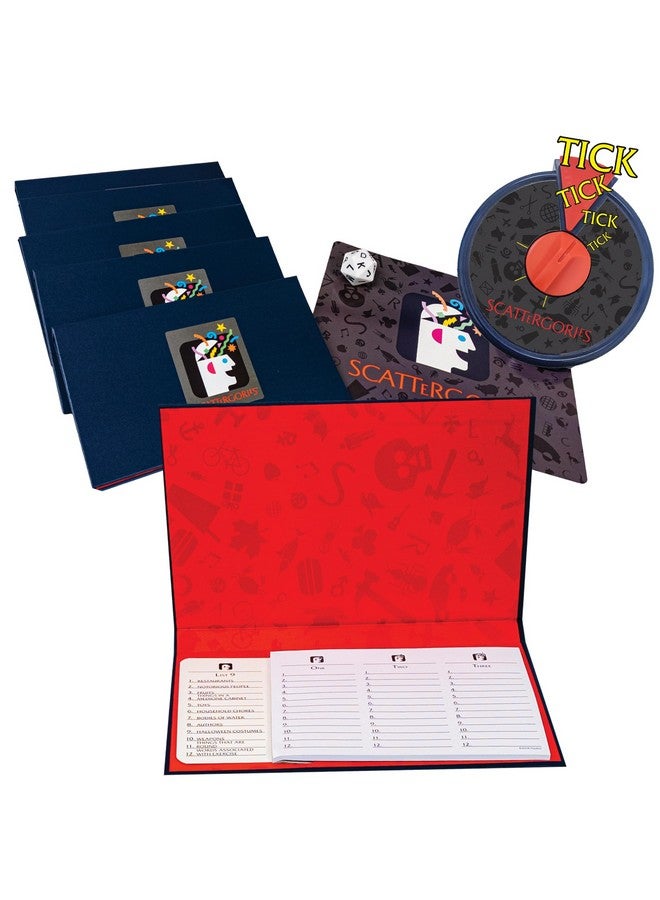 Winning Moves Scattergories 30th Anniversary Edition with Electronic Timer by Winning Moves Games USA, Timeless Family Game Enjoyed by Millions for ages 12 and up, 2-6 Players (1229) - Image 2