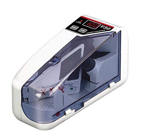 KANAbee V30 LED Display Mini Cash Bill Counting Machine/Portable Handy Counter Use Battery with Fake Note Detection for All Old/New Notes - Image 3