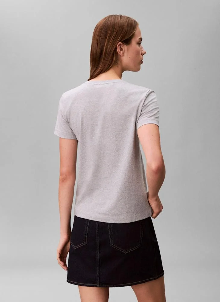 Calvin Klein Jeans Logo V Neck T-Shirt