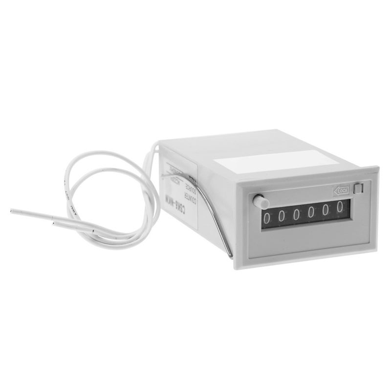 CSK6-NKW 6 Digit Electromagnetic Pulse Counter (#04 DC 12V) - Image 1