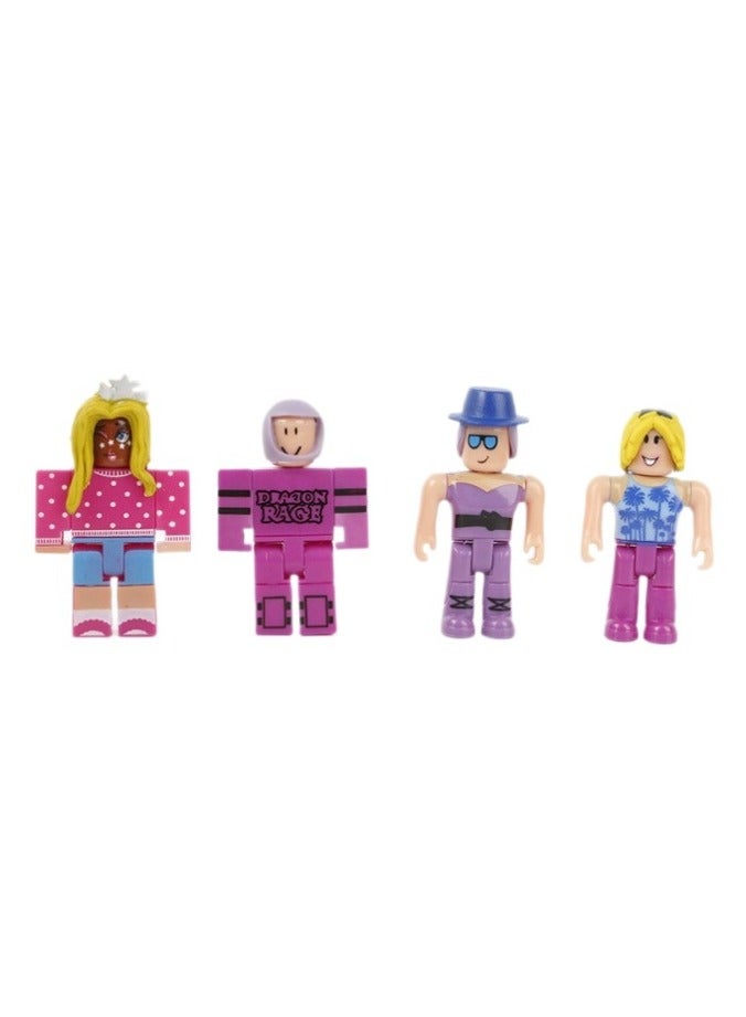 General Minecraft Building Blocks Virtual Tide Doll Gacha Toy Cake Knickknacks Car Decoration  - Image 2