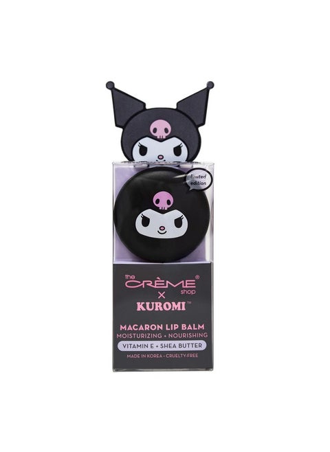 X Kuromi Macaron Lip Balm Raspberry Cream Puff