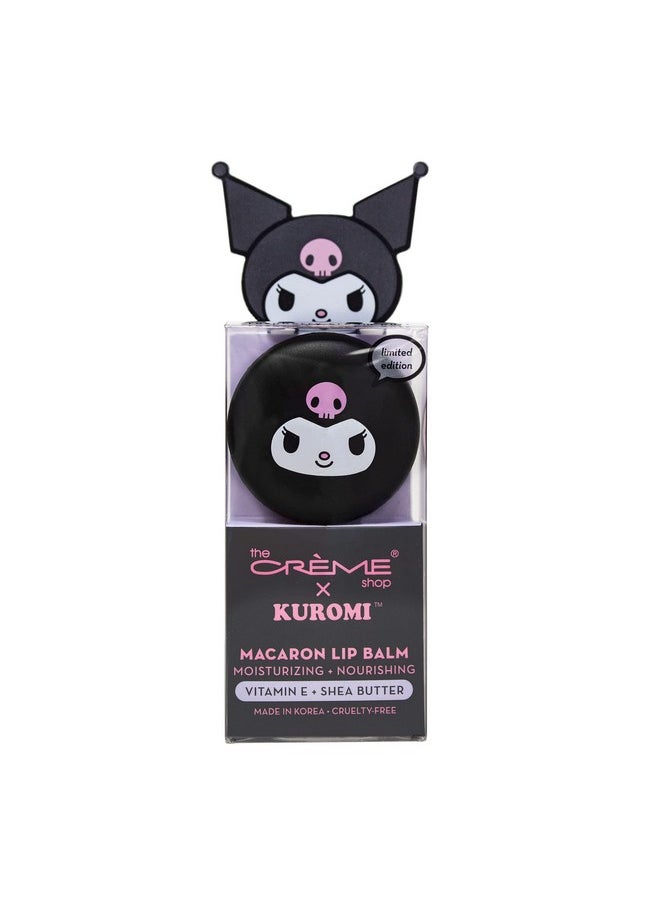 The Creme Shop - X Kuromi Macaron Lip Balm Raspberry Cream Puff - Image 1