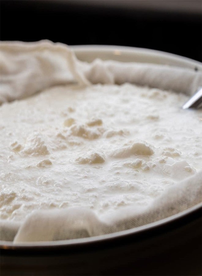 CUNQN Cheesecloth 50x50CM Cheese Cloths Unbleached Cheese Cloth Ultra Fine Cheesecloths for Straining Cooking Baking Cheese Making Juicing 5PCS - Image 5