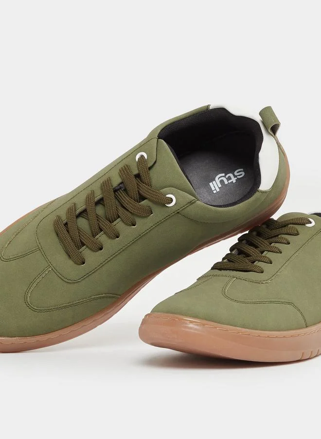 Styli Styli Uptown Suede Low Ankle Sneakers