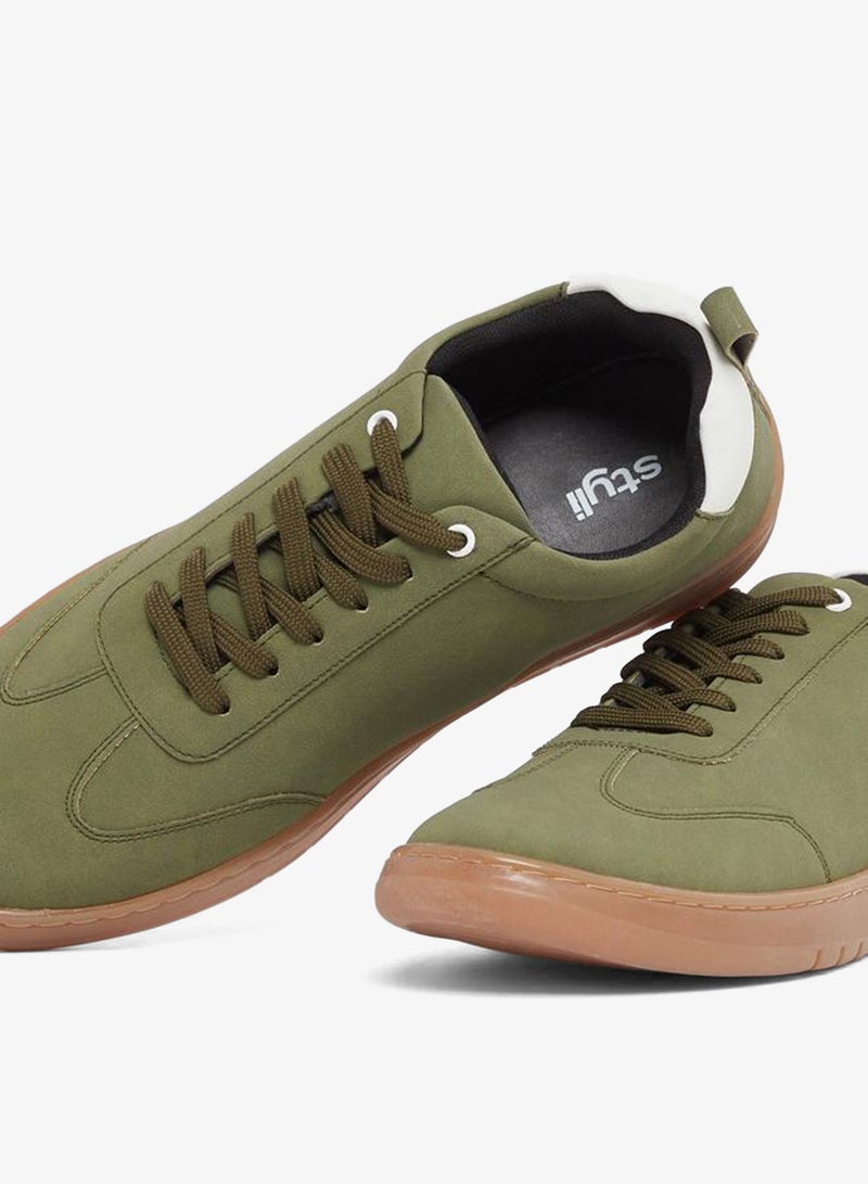 ستايلي اكتيف ستايلي أبتاون سنيكرز سويدي منخفض الكاحل - Image 3