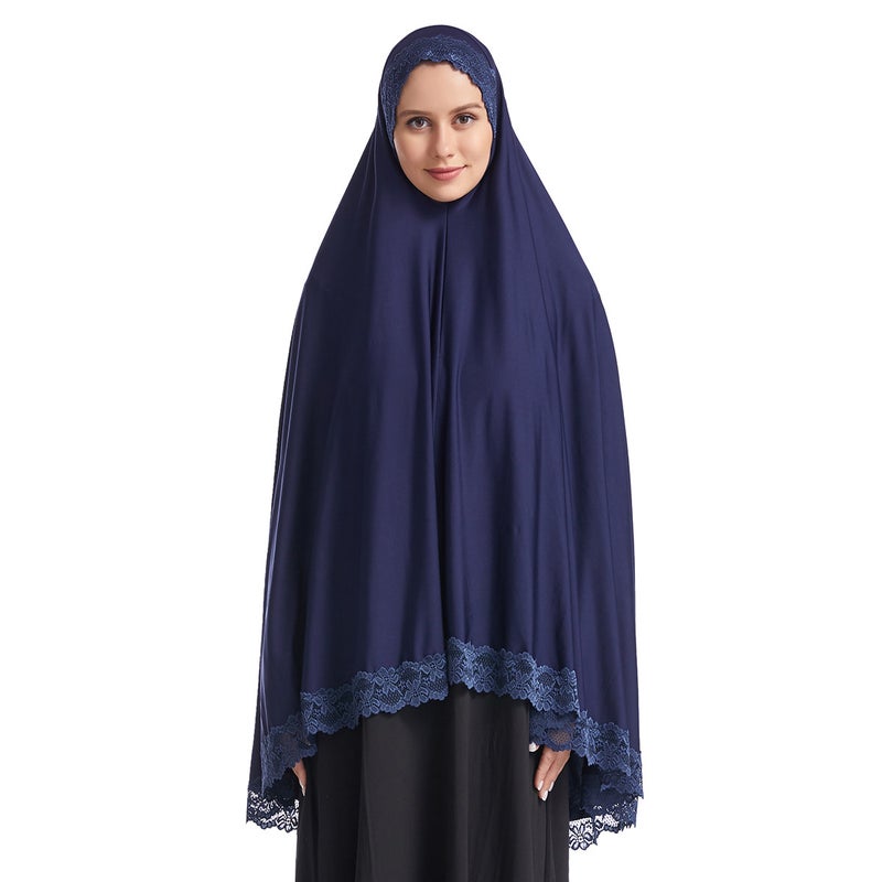 Women's Solid Color Daily Routine Long-Style Headscarf Headband Headwraps - Image 1