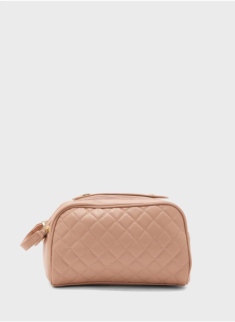 ايلا Quilted Cosmetic Bag