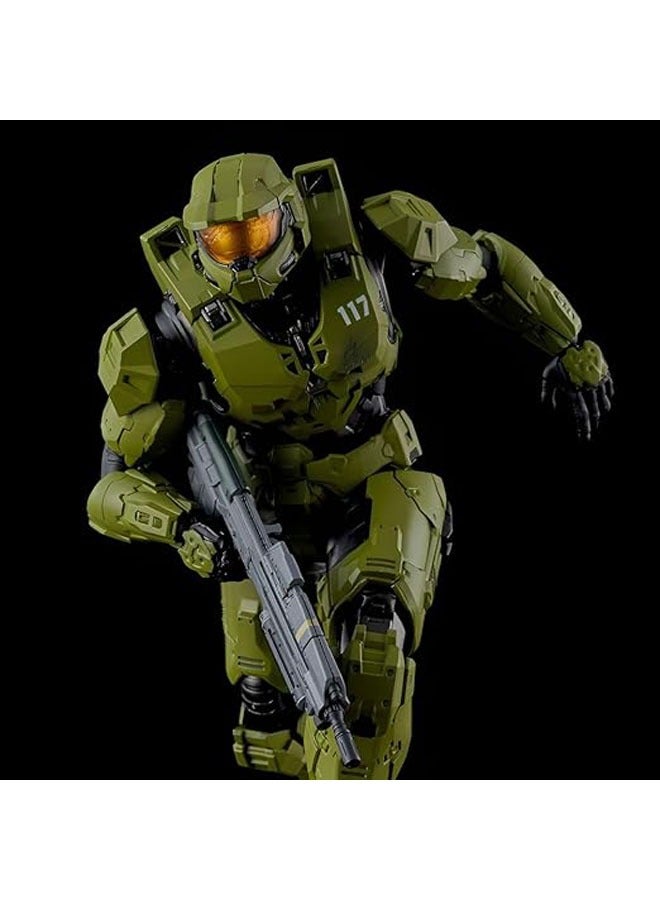 عام تمثال شخصية Master Chief (John 117) من لعبة Halo 5 وHalo Infinite بحجم 1/12، مصنوع من مادة PVC بارتفاع 7.1 بوصة. هذا الموديل ثلاثي الأبعاد يمثل شخصية اللعبة الشهيرة ويأتي كتحفة مثالية لعشاق اللعبة، سواءً كمجموعة أو كديكور للغرفة. - Image 2