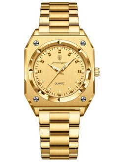 POEDAGAR New Ladies Watch Retro Style Luminous Square Quartz Watch 30M Waterproof  - Image 1