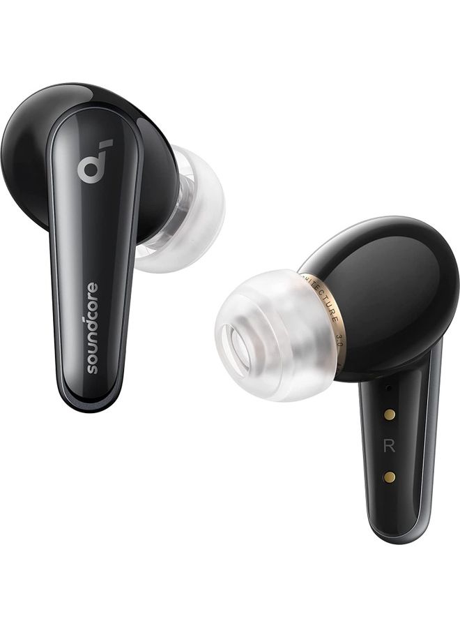 Liberty 4 Noise Cancelling Earbuds, True Wireless Earbuds with ACAA 3.0, Dual Dynamic Drivers for Hi-Res Premium Sound, Spatial Audio with Dual Modes, All-New Heart Rate Sensor Black