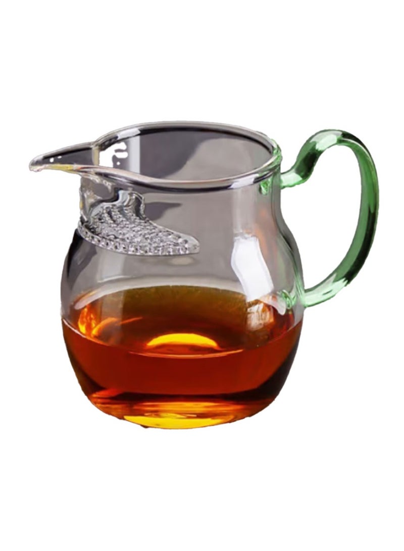 Jingke Thickened crescent teacup, heat-resistant glass teacup, tea dispenser - Image 1