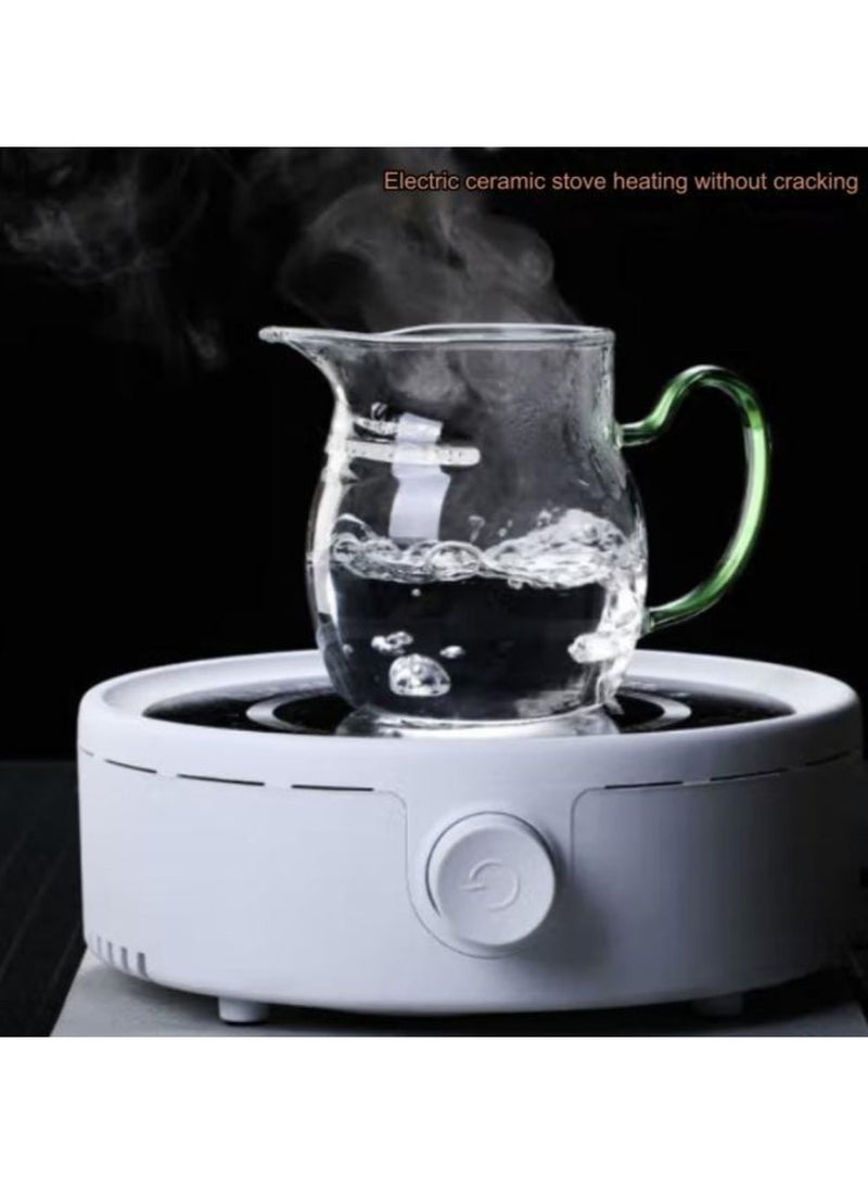 Jingke Thickened crescent teacup, heat-resistant glass teacup, tea dispenser - Image 4