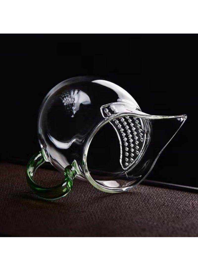 Jingke Thickened crescent teacup, heat-resistant glass teacup, tea dispenser - Image 5