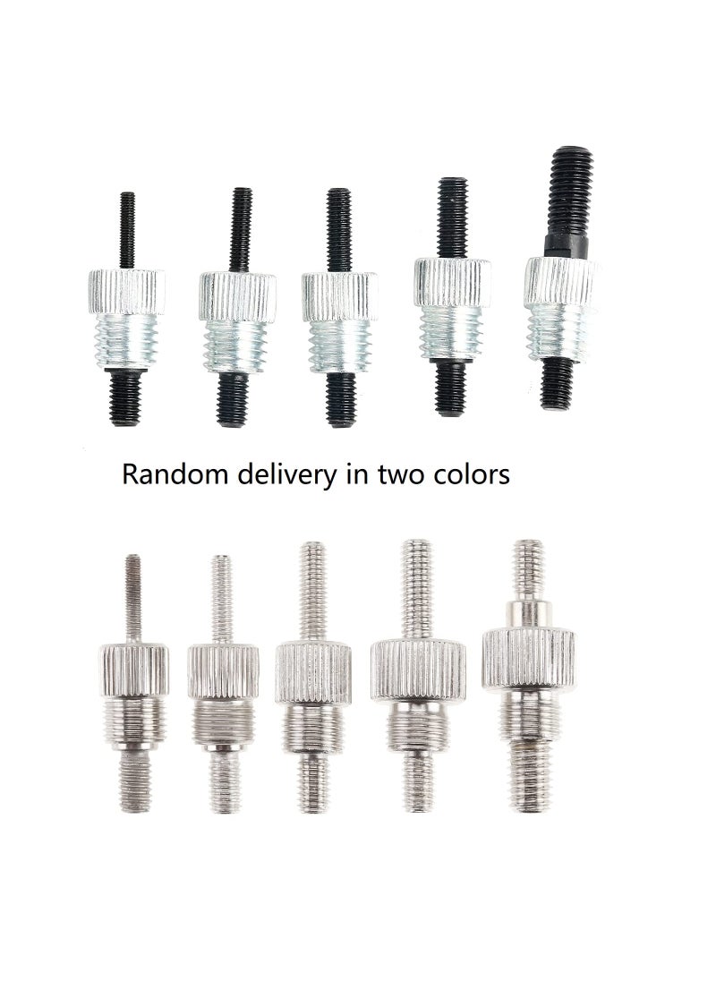 191pcs Heavy Duty Blind Rivet Nut Kit Set, Riveter Tool, Rivet Nut Gun, Thread Hand Riveter, Rivet Gun Threaded Insert Tool, Riveting Tools with 185PCS Metric Rivet Nuts Assortment M3 M4 M5 M6 M8