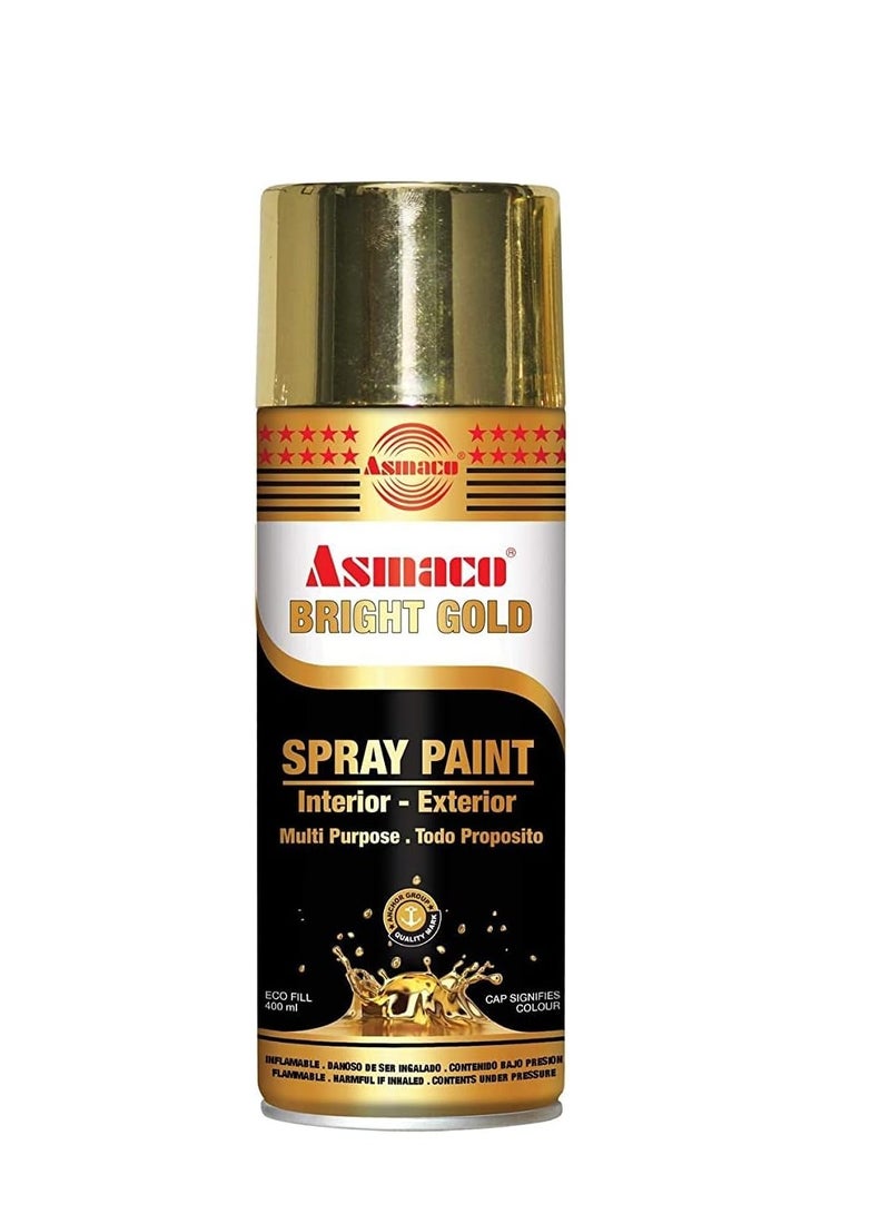 Asmaco Spray Paint Bright Gold