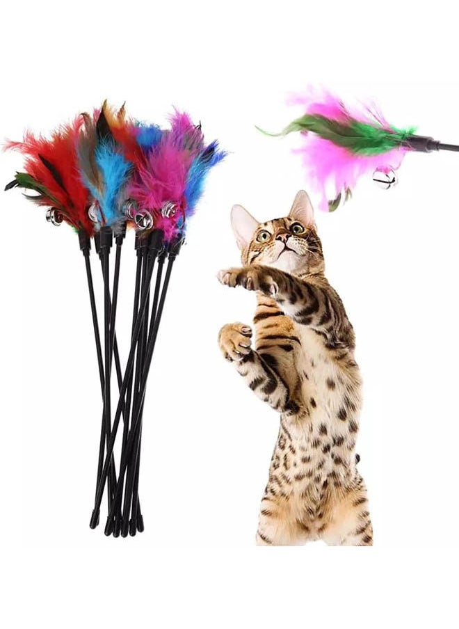 Golden Arrows Pole Stick With Small Bell Cat Toys  - Image 2