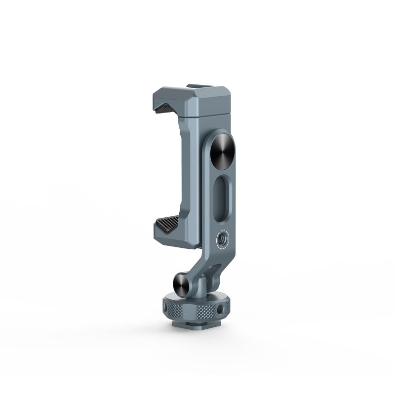 Aluminum Double Shoe Phone Mount Adjustable Clamp Lightweight For Photography Lighting Tripod - Image 2