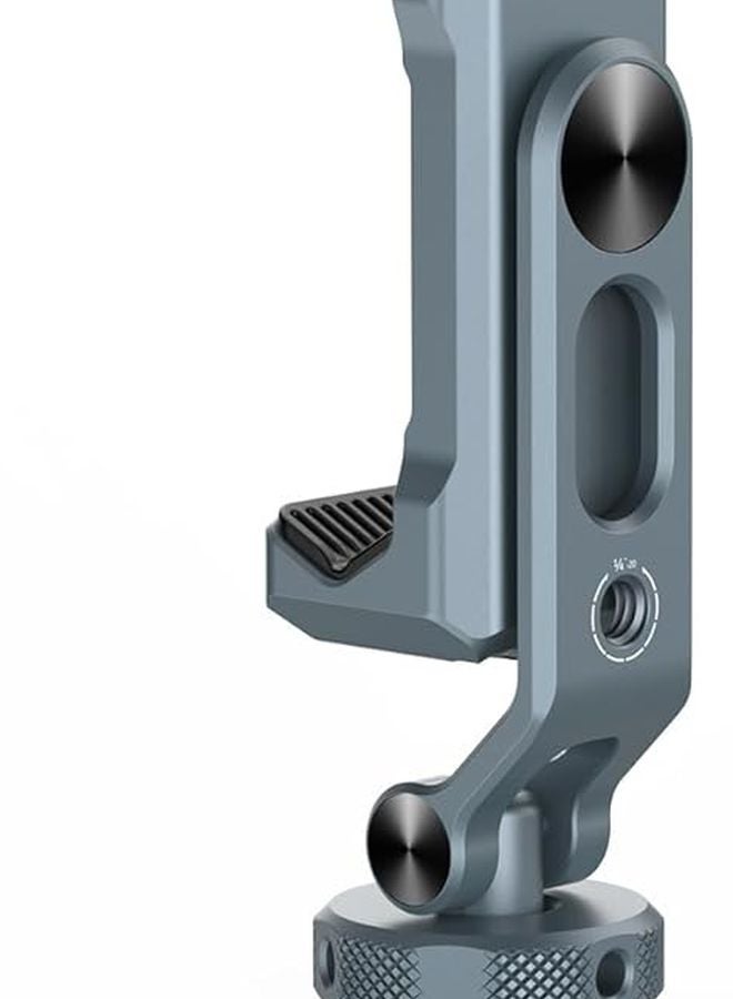 Aluminum Double Shoe Phone Mount Adjustable Clamp Lightweight For Photography Lighting Tripod - Image 1