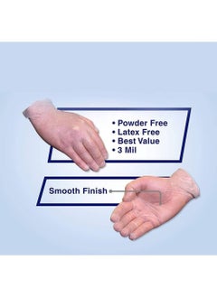 Gesalife Powder Free Vinyl Disposable Examination Gloves 100 Pcs  - Image 5
