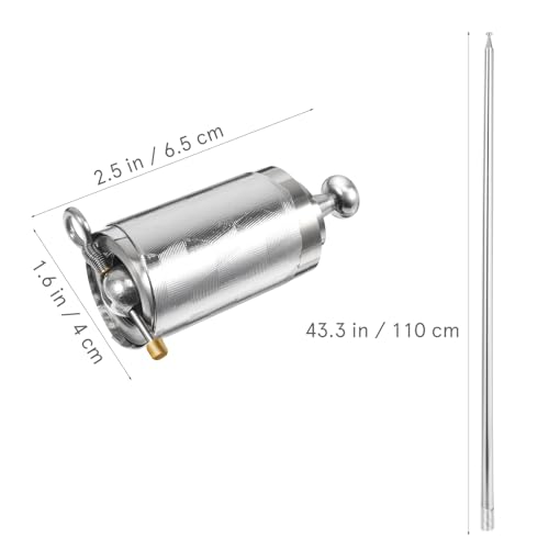Healifty 2pcs Metal Appearing Cane: Magician Wand Retractable Collapsible Stick for Professional Stage Close- up Tricks Accessories - Image 2