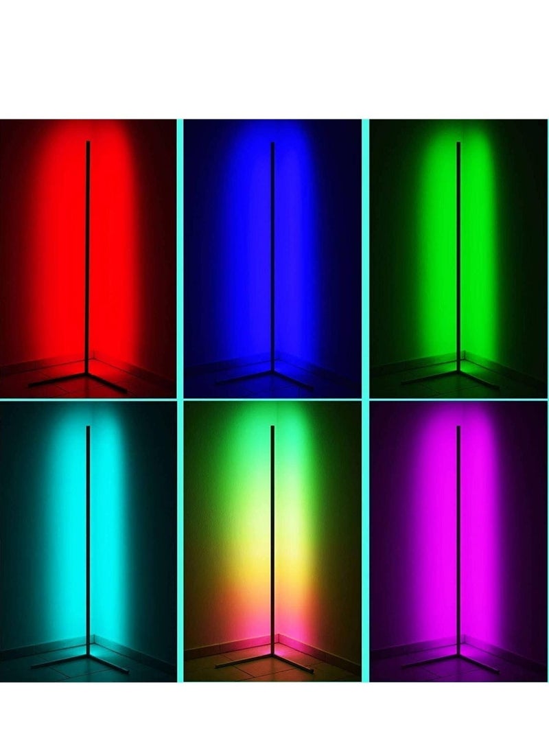 مصباح زاوية LED مزود بتحكم بلوتوث متعدد الألوان - Image 2