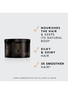 Sebastian Dark Oil Lightweight Mask Infused With Jojoba Oil And Argan Oil 16.9 Fl Oz  - Image 3